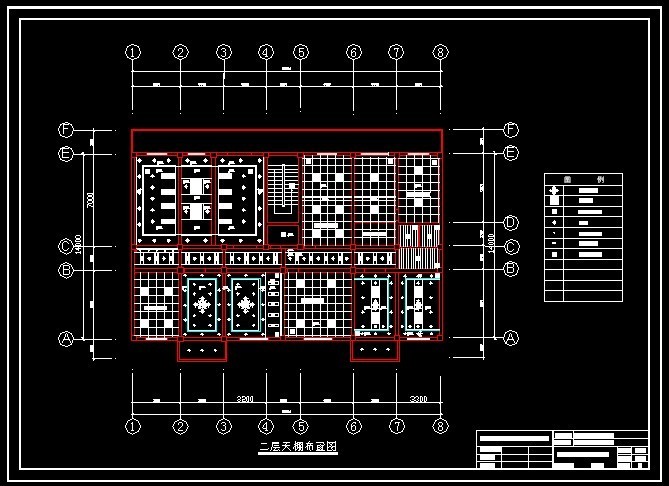 多功能廳裝修設(shè)計圖片多功能廳cad  第2張