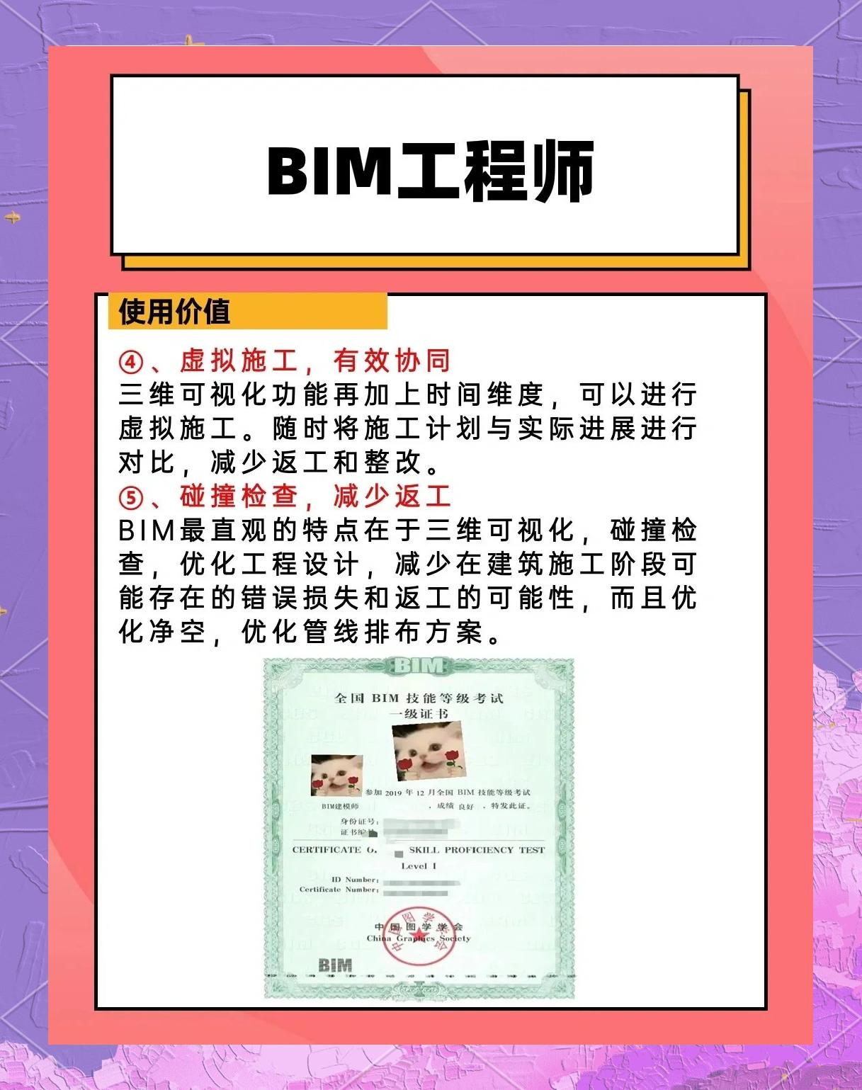 全國bim工程師一考兩證bim工程師證書一級(jí)和二級(jí)哪個(gè)高  第1張