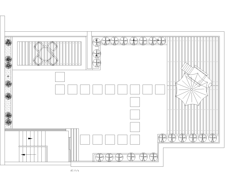 屋頂花園cad設(shè)計,屋頂花園cad  第1張